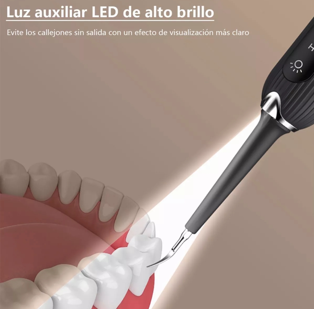 Removedor De Cálculos Dentales Eléctrico Raspador De Sarro.