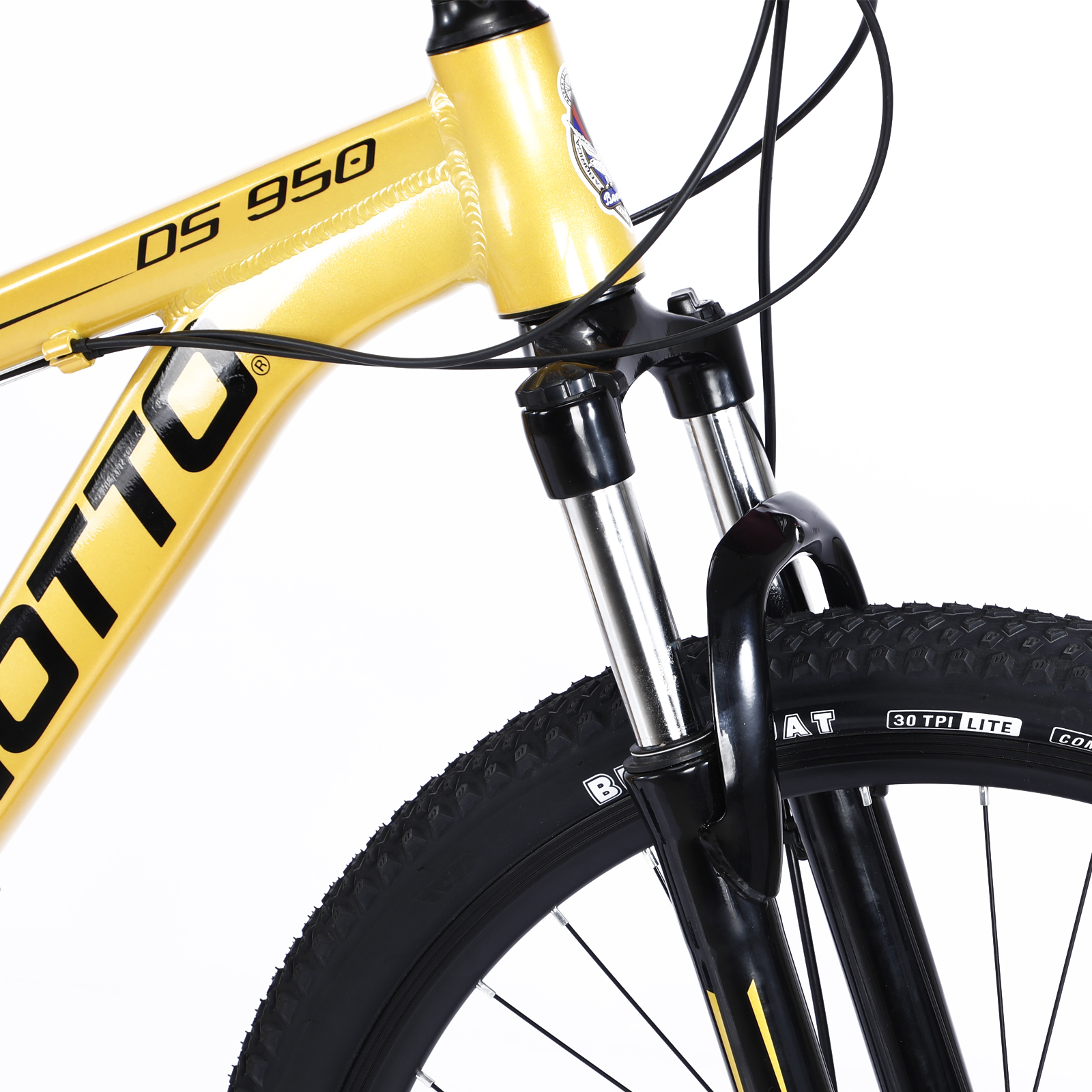 Bicicleta BENOTTO Montaña DS-950 R29 Aluminio 24V. Amarillo Hombre