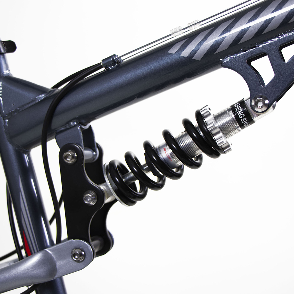 Bicicleta BENOTTO Montaña BLACKCOMB R29 Acero 21V. Gris Oscuro/Gris Azulado Hombre