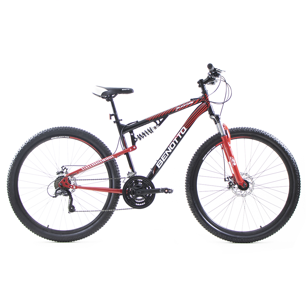 Bicicleta BENOTTO Montaña BLACKCOMB R29 Acero 21V. Gris Oscuro/Gris Azulado Hombre