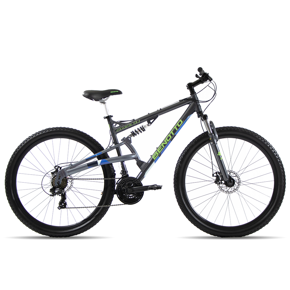 Bicicleta BENOTTO Montaña AXIAL 9.1 R29 Aluminio 21V. Gris/Azul Hombre
