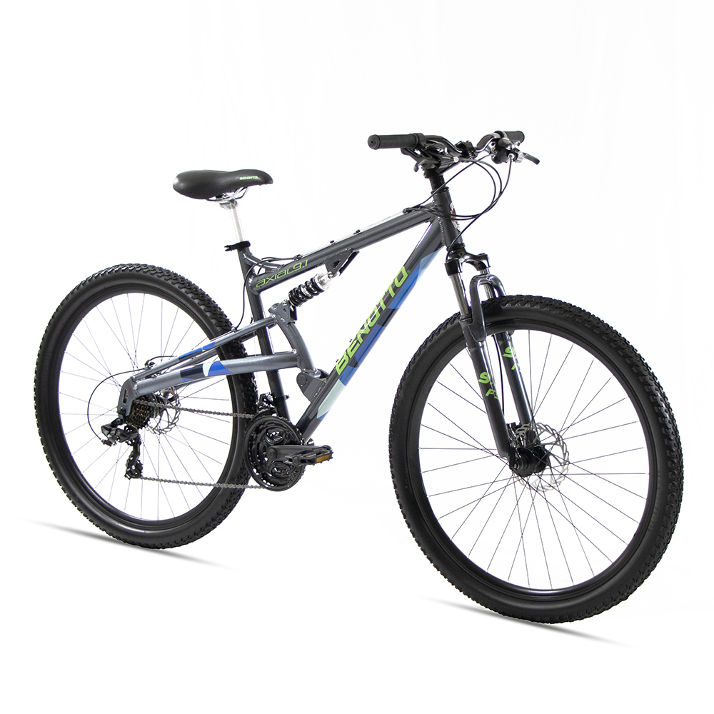 Bicicleta BENOTTO Montaña AXIAL 9.1 R29 Aluminio 21V. Gris/Azul Hombre