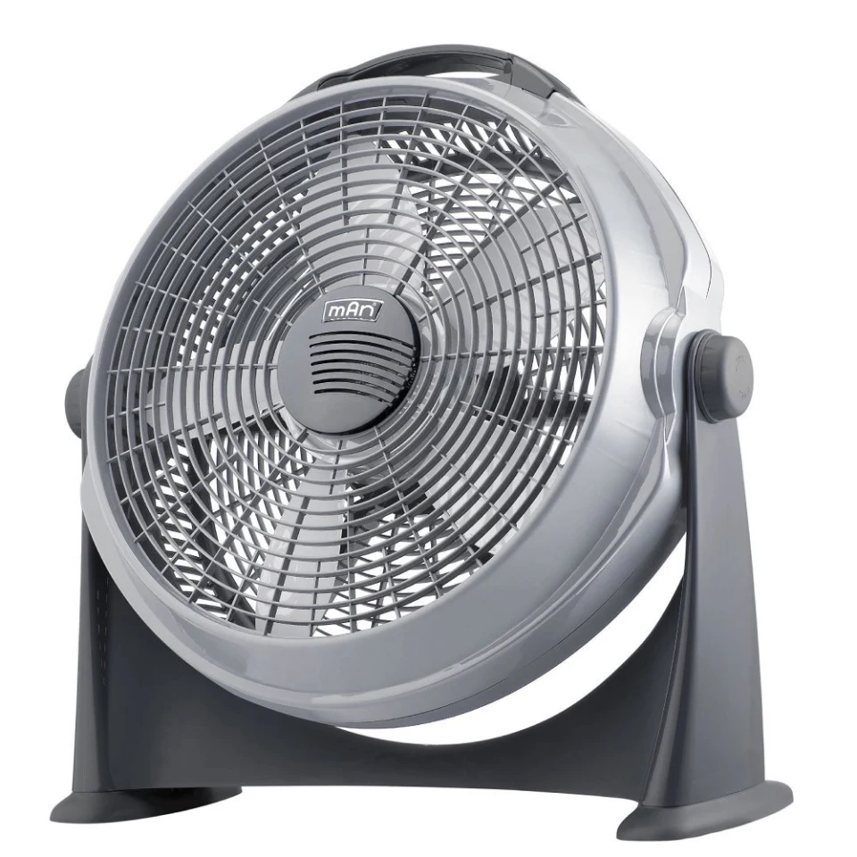Ventilador de Piso Man FREAL2020 20 Pulgadas 3 Vel Gris.