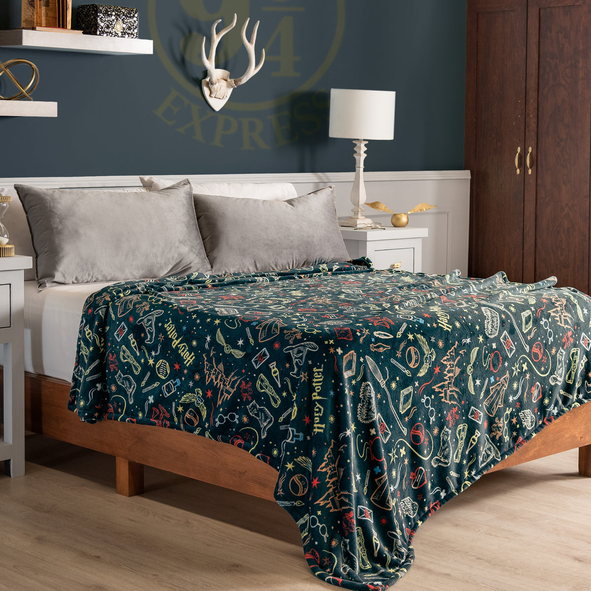 Cobertor Ligero Harry Potter Frazada - Vianney