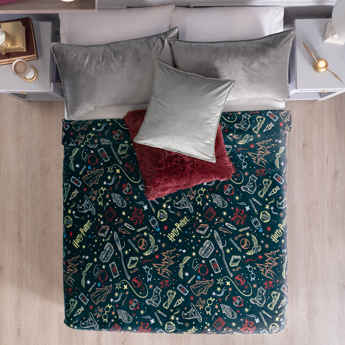 Cobertor Ligero Harry Potter Frazada - Vianney