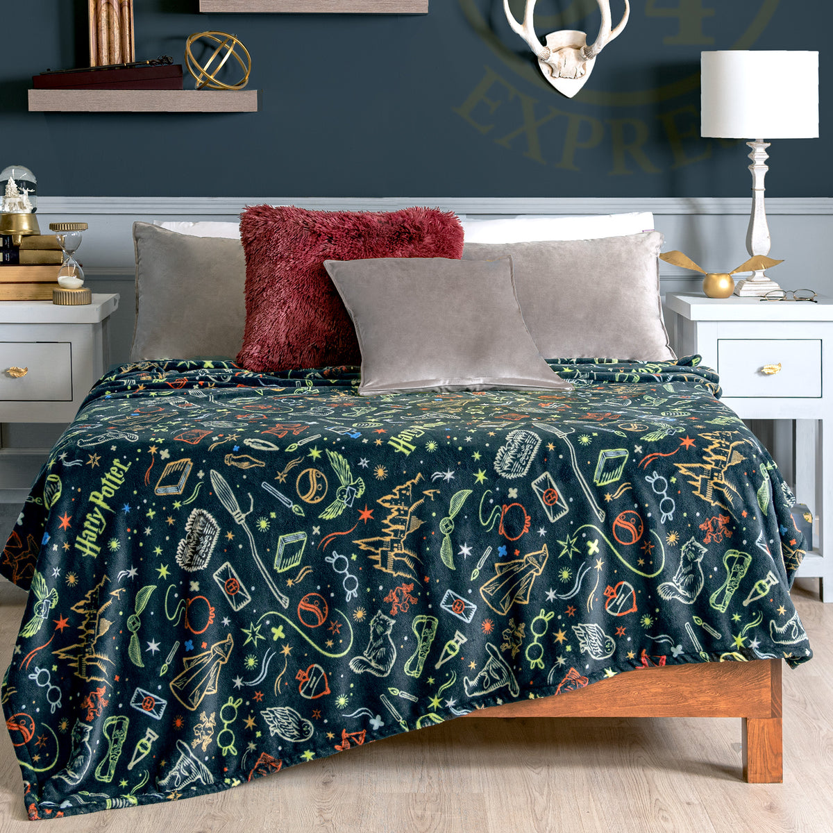 Cobertor Ligero Harry Potter Frazada - Vianney