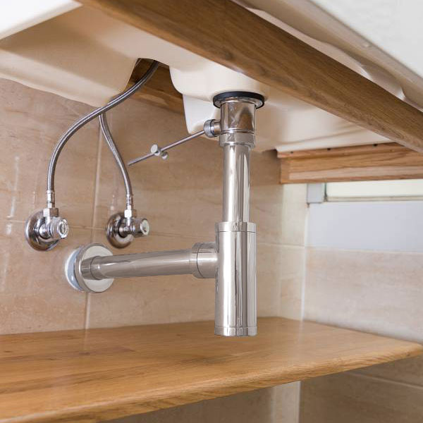 Cespol para lavabo Acero inoxidable