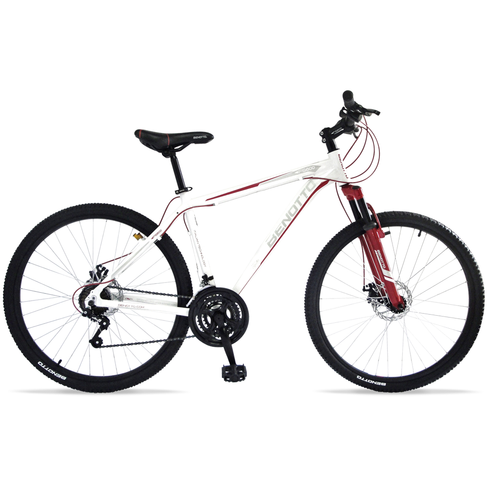 Bicicleta BENOTTO Montaña FS-600 R27.5 Aluminio 21V. Negro