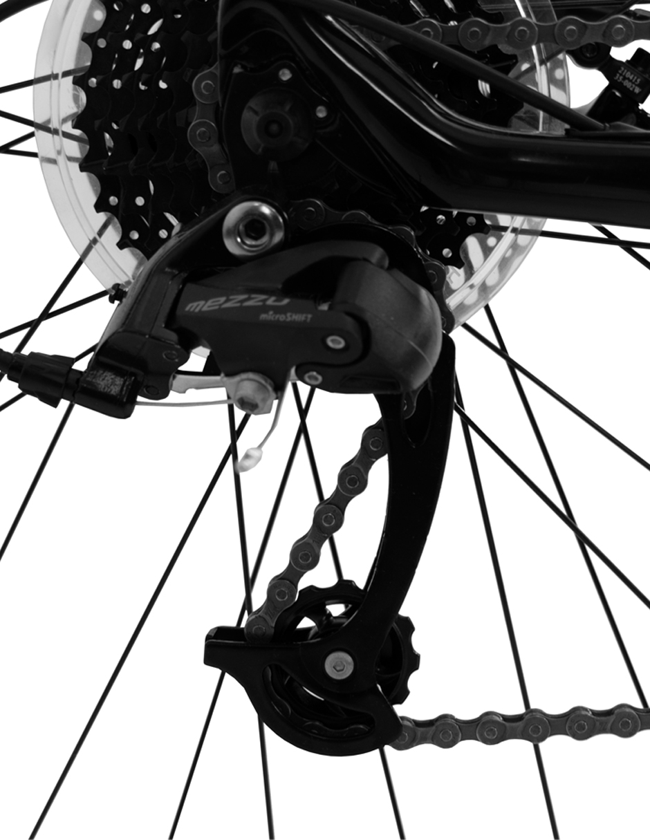 Bicicleta BENOTTO Montaña KUTANG R27.5 CARBON FIBER 24V. Negro