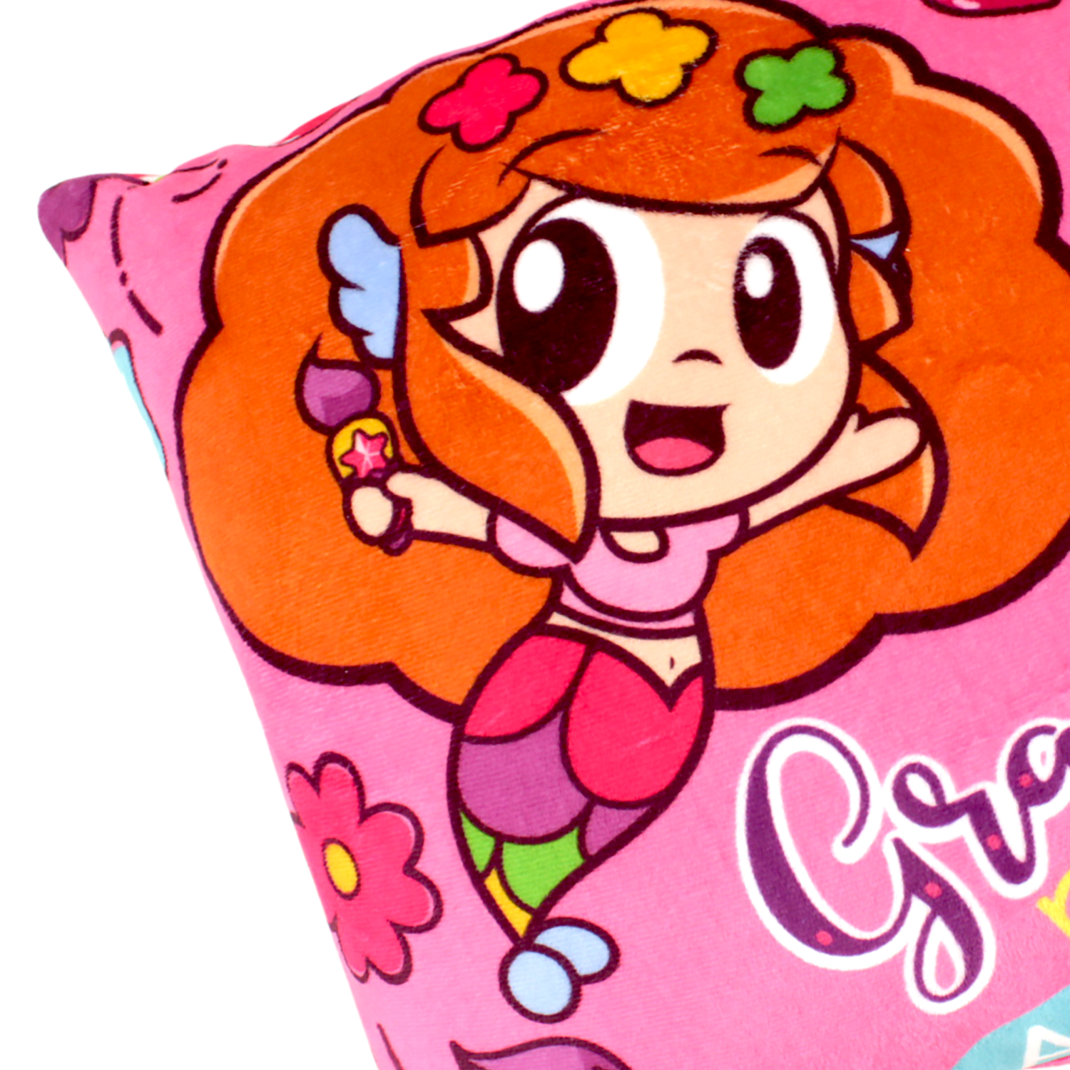 Cojín Decorativo Ajolote Magical Girl 36cm Axolotl Regalo Sirenas