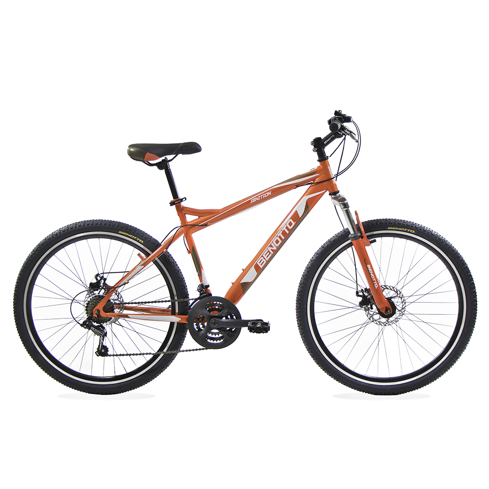 Bicicleta BENOTTO Montaña IGNITION R27.5 Acero 21V. Gris Dorado Hombre