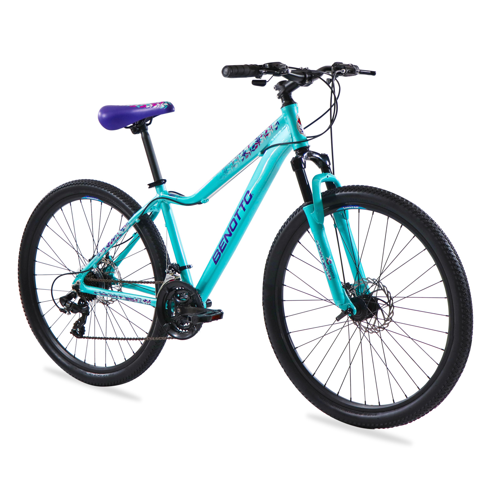 Bicicleta BENOTTO Montaña LHOTSE R27.5 Aluminio 24V. Aqua  Mujer