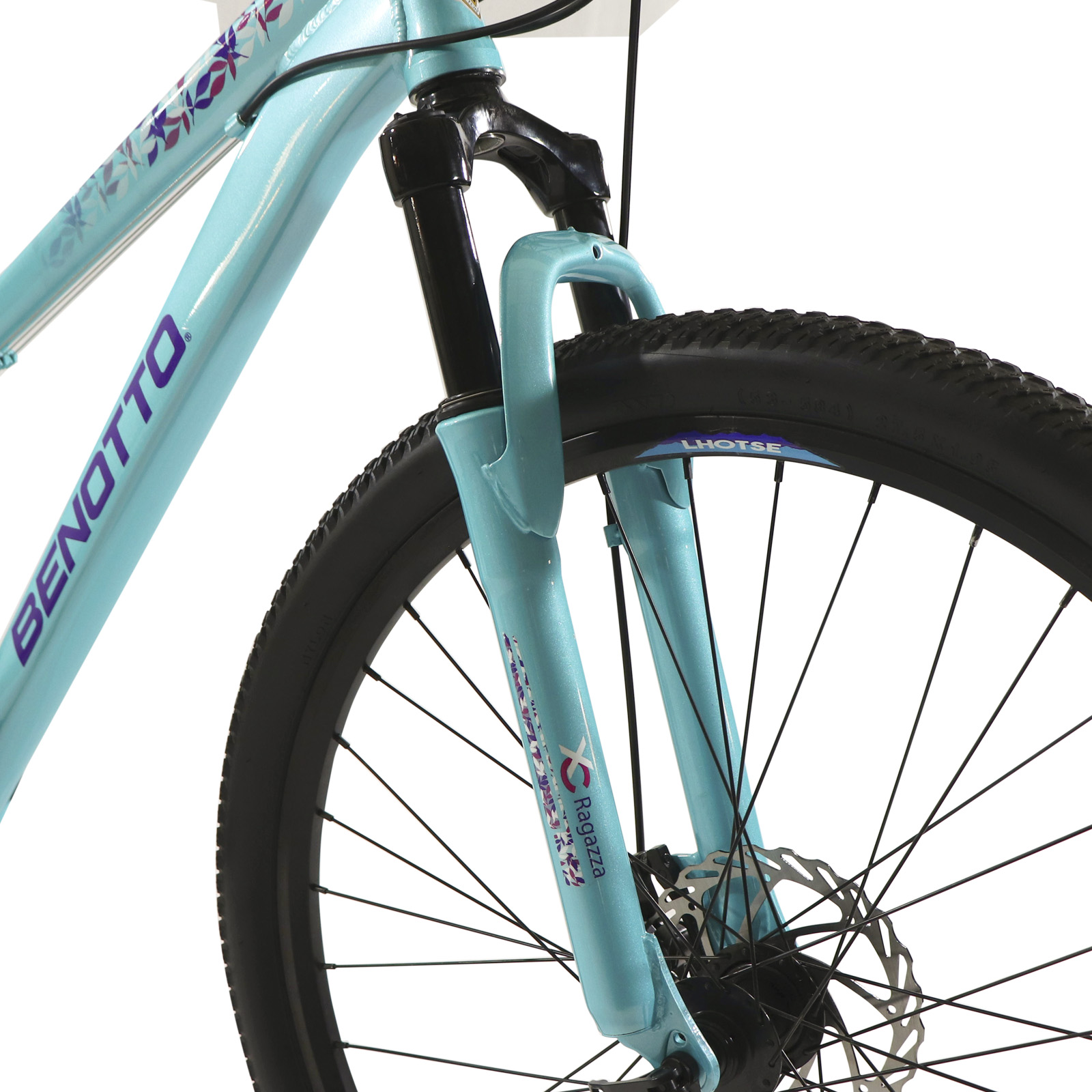 Bicicleta BENOTTO Montaña LHOTSE R27.5 Aluminio 24V. Aqua  Mujer