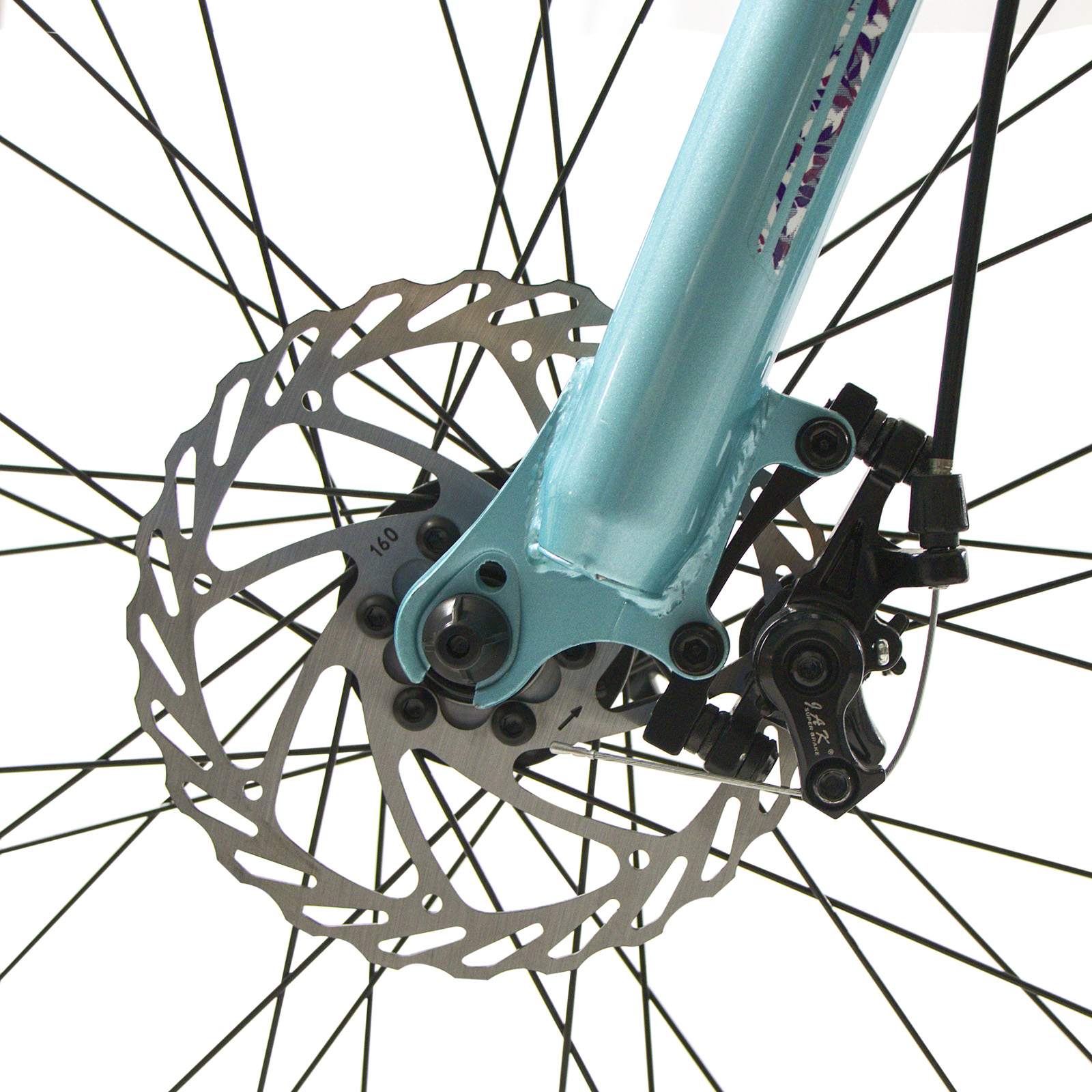 Bicicleta BENOTTO Montaña LHOTSE R27.5 Aluminio 24V. Aqua  Mujer