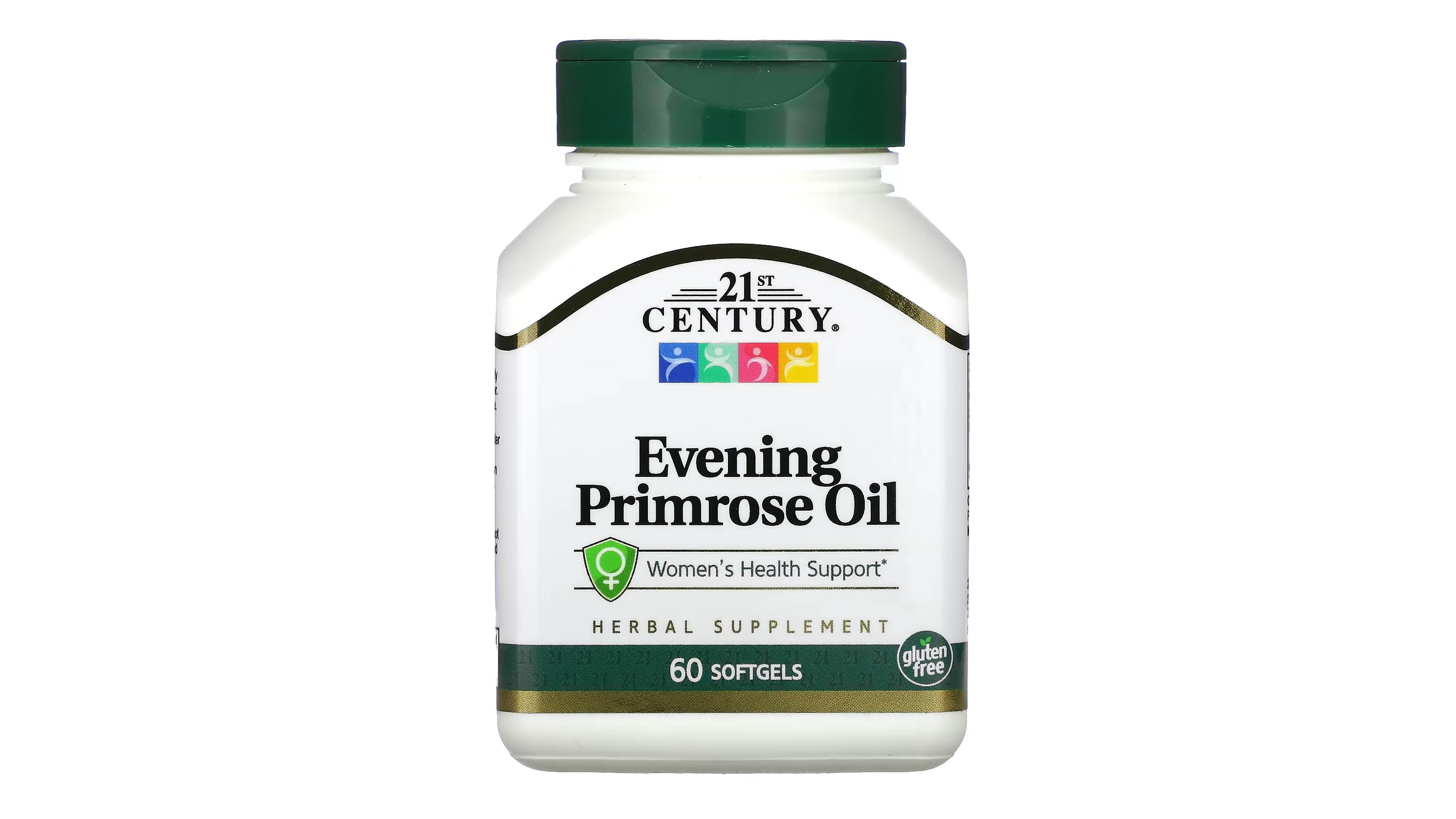 Aceite De Onagra Primula 500mg 21st Century + Primrose Oil 60 softgels