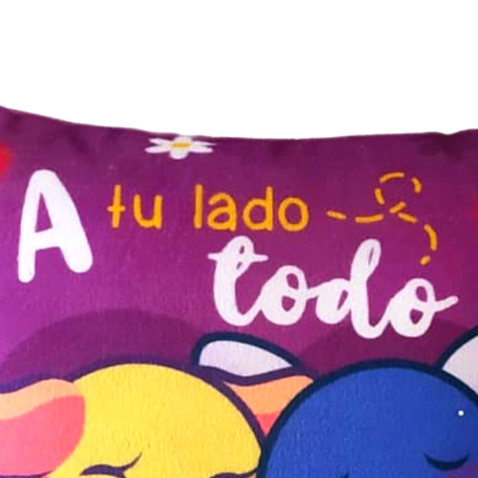 Cojín Decorativo Ajolote A Tu Lado 36cm Axolotl Regalo Sirenas
