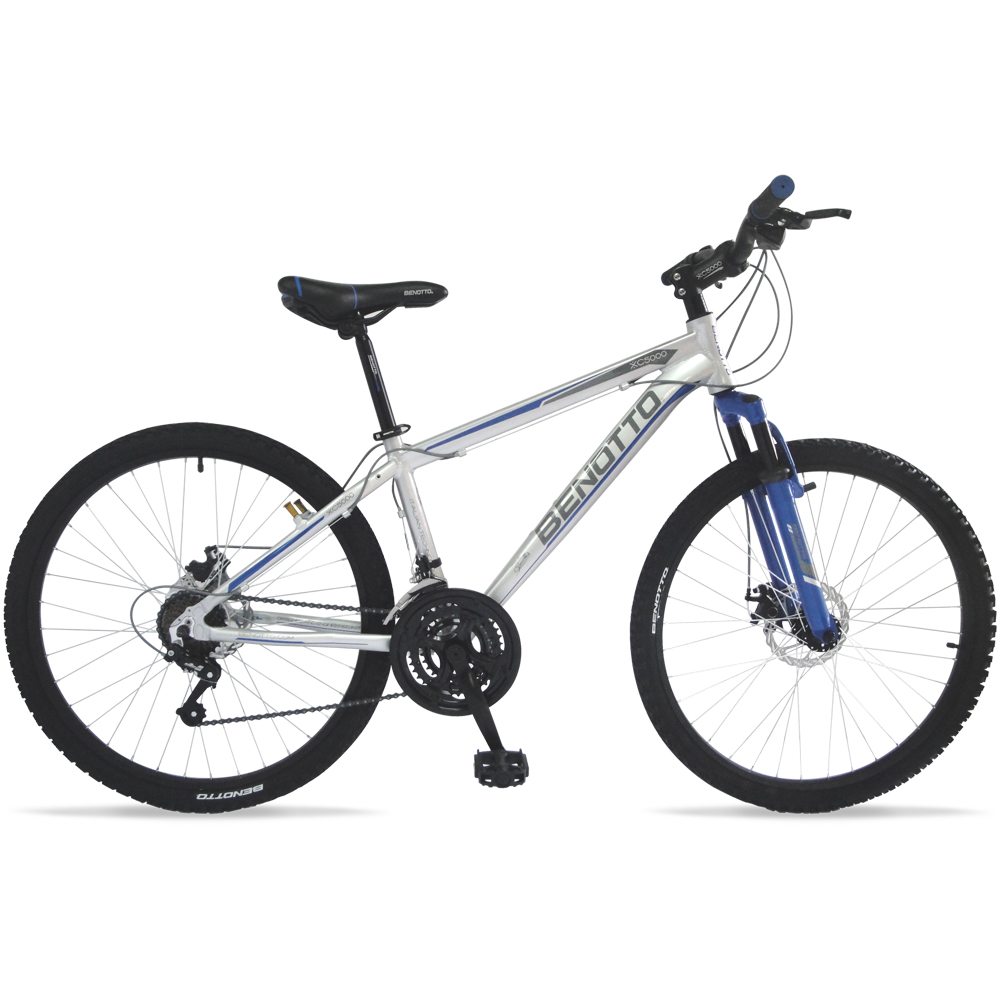 Bicicleta BENOTTO Montaña XC-5000 R26 Aluminio 21V.Negro/Verde