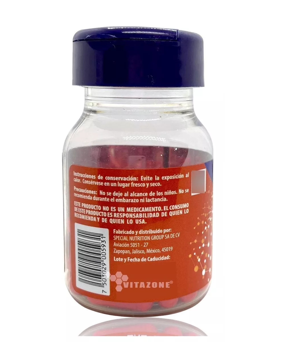 Toronja Nopal Papaya 30 Cápsulas Naturagel