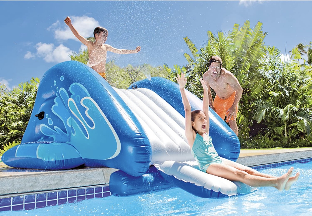 Intex Tobogán Resbaladilla de Agua, Inflable Play Center,