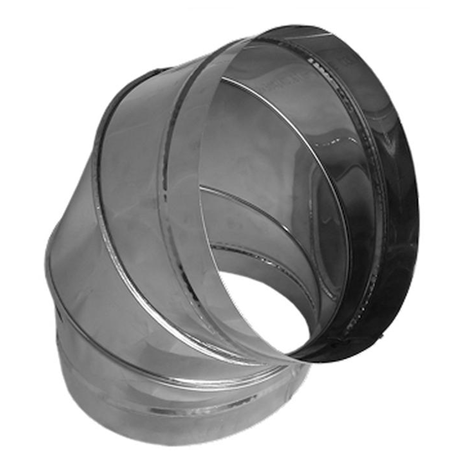 Codos con Extremos Lisos 60 MXMEW-003-2 12" DiámetroRadio 12"Inoxidable 430C,24100porciento Espejo ZirrorElbow de 60