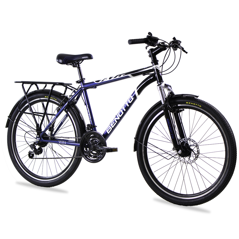 Bicicleta BENOTTO Montaña 747 R26 Acero 21V. Azul Rey/Negro  Hombre