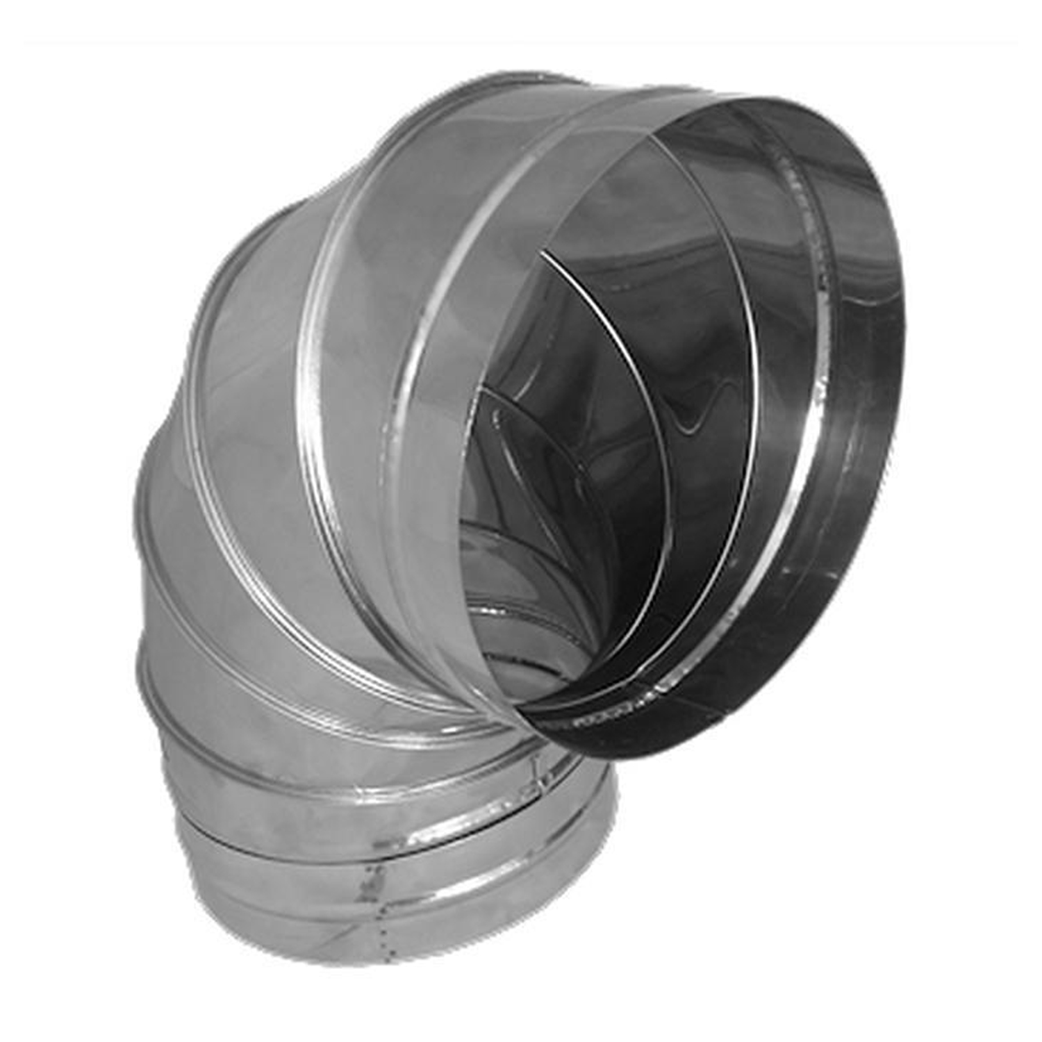 Codos Industriales 90 Espejo MXMRO-005-3 16" DiámetroRadio 16"Inoxidable 430C,24100porciento Espejo ZirrorElbow de 90