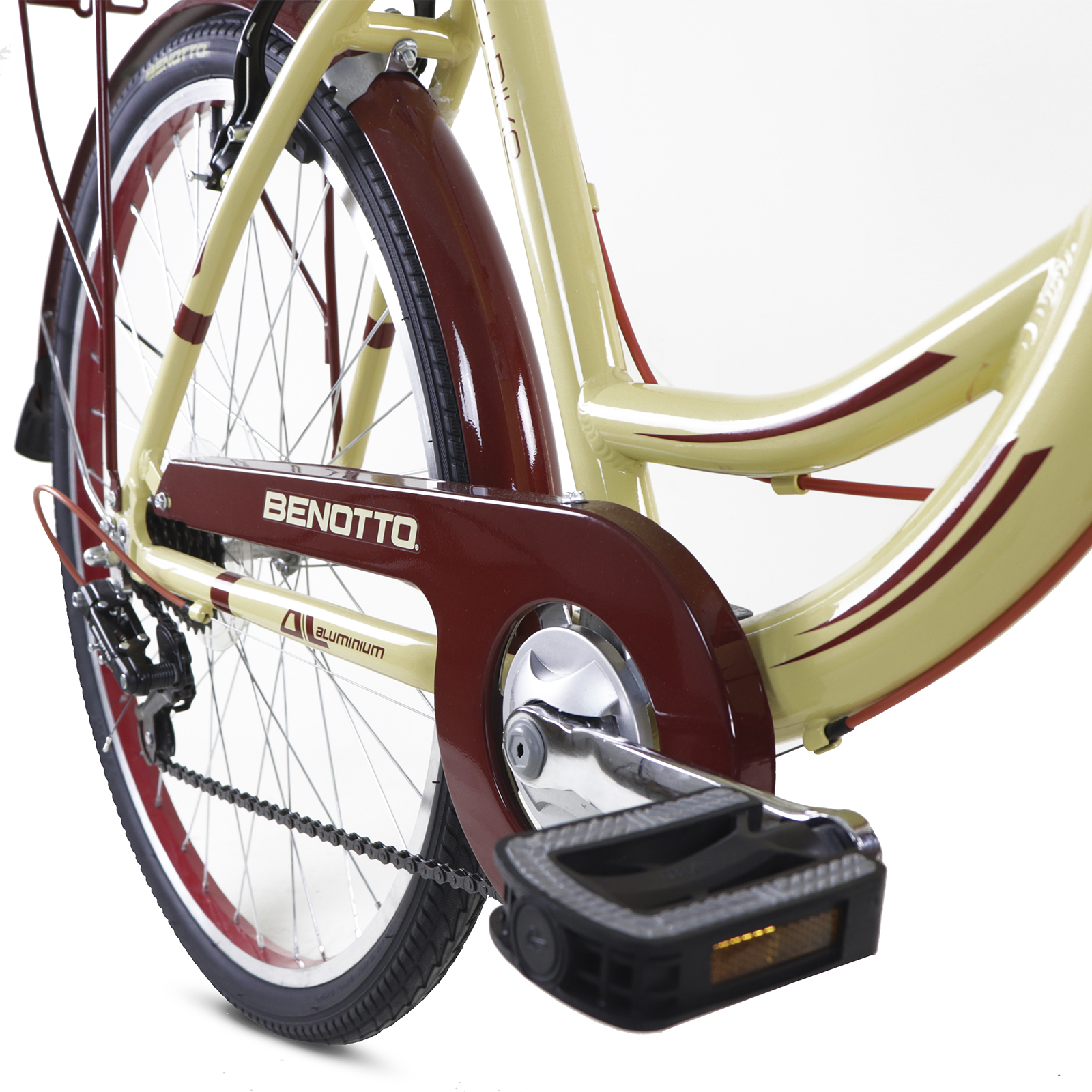 Bicicleta BENOTTO City CITY BIKE R26  Aluminio 7V. Crema Mujer
