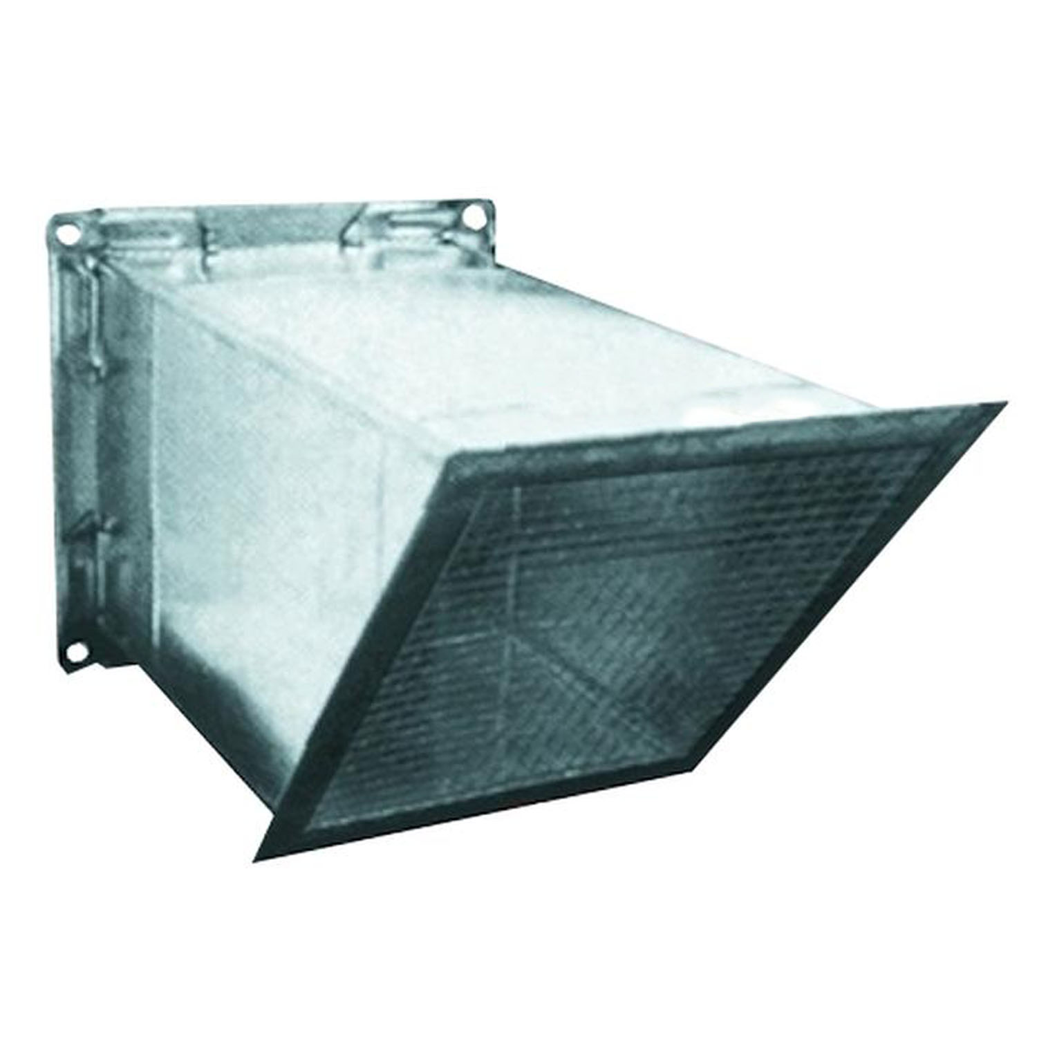 Ducto Pico Terminación Horizontal, MXCPI-499, 48x48 pulg en lamina galvanizada, giro en ambos, cal, 20, CuadriPico