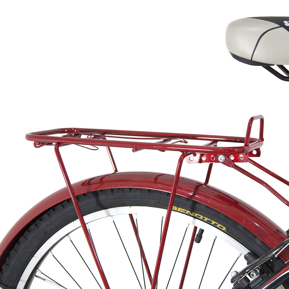 Bicicleta BENOTTO Montaña STREGA R26 Acero 1V. Verde Oscuro/Gris Dorado Hombre