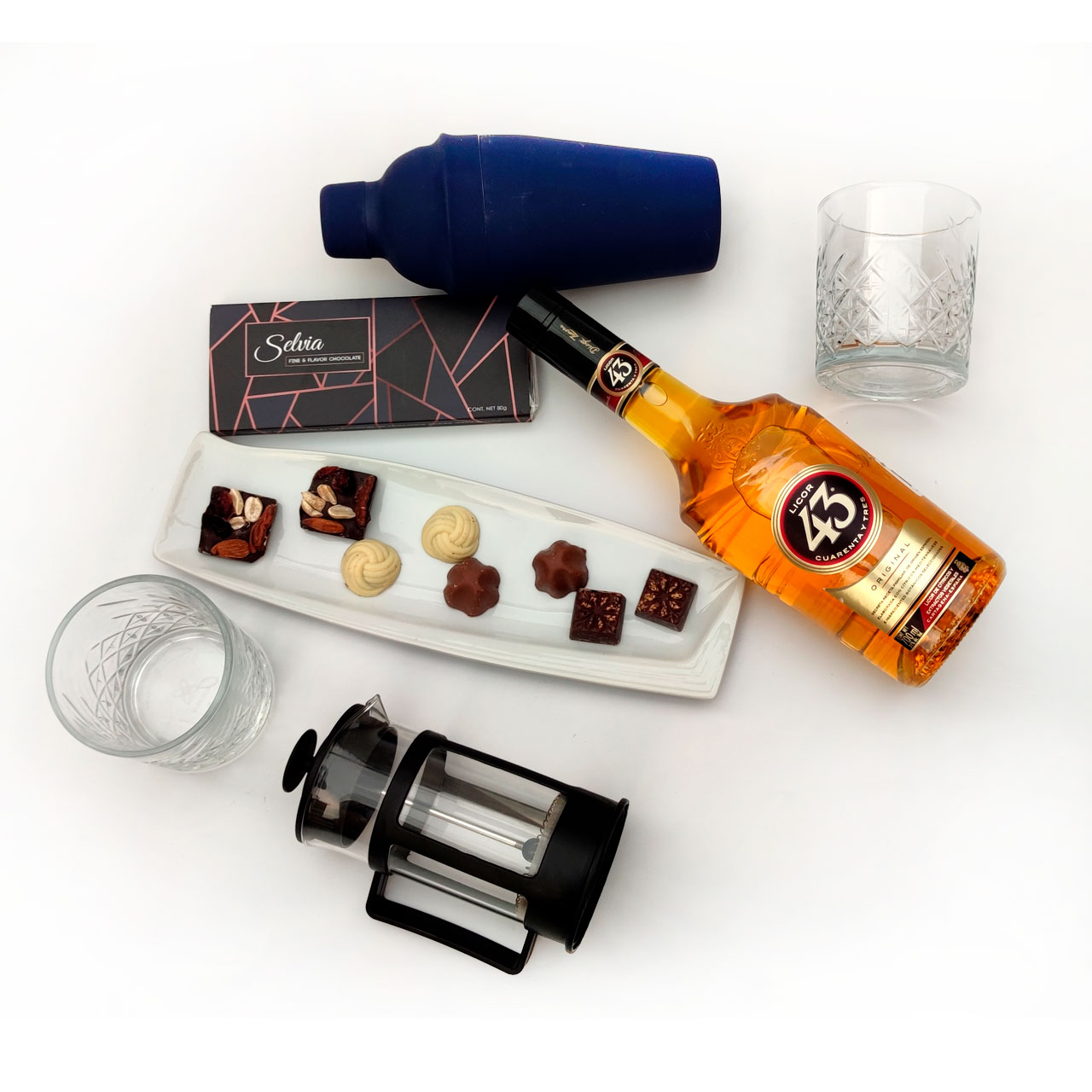 Kit Coctelería Con Licor 43 – cava alta