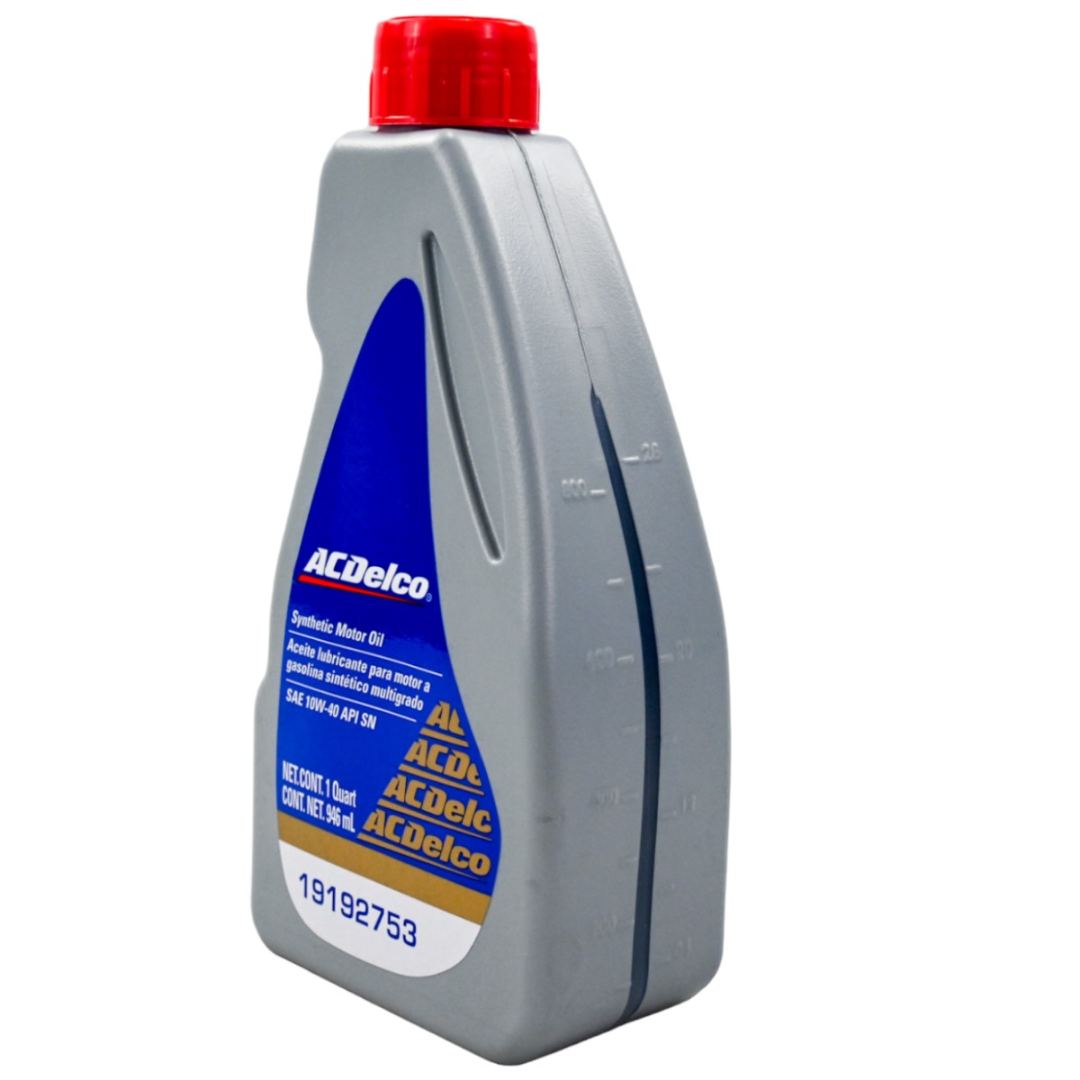 Aceite lubricante para motor a gasolina sintético multigrado
