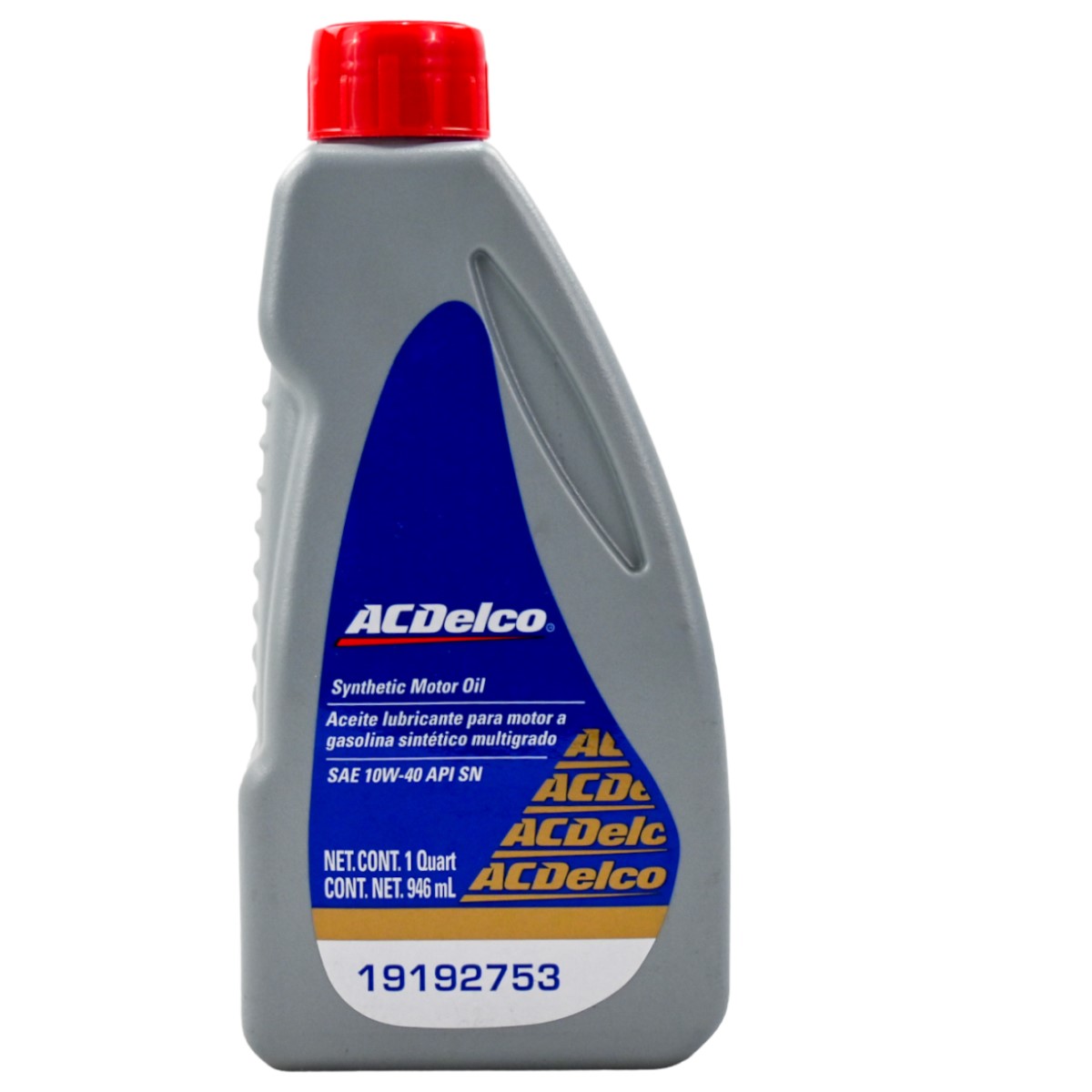 Aceite lubricante para motor a gasolina sintético multigrado