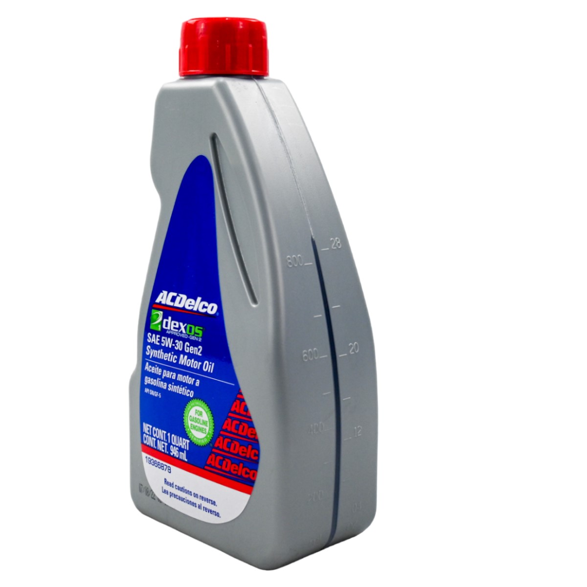 Aceite para motor a gasolina sintética ACDelco original