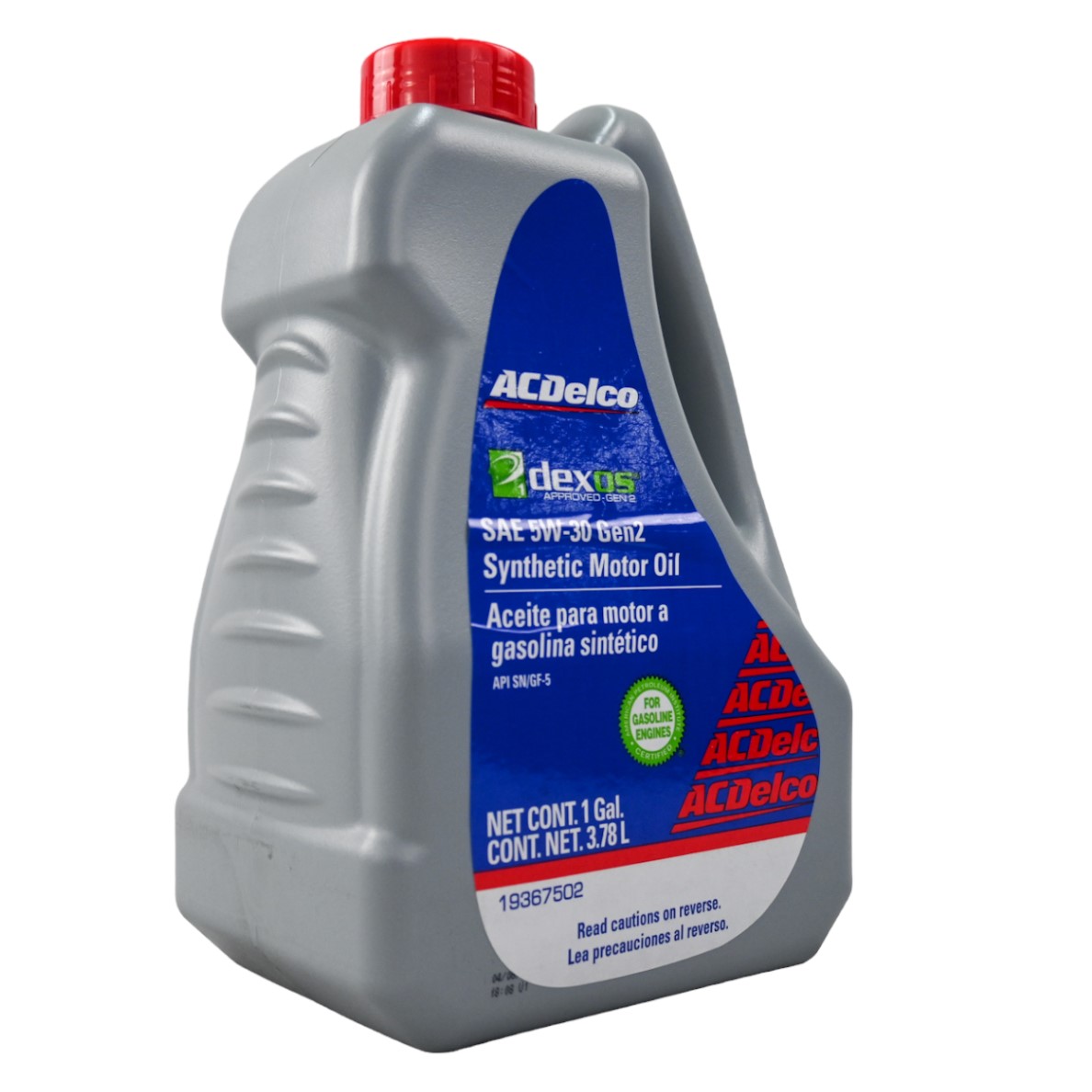 Aceite sintético 5w 30 para motor a gasolina ACDelco original 