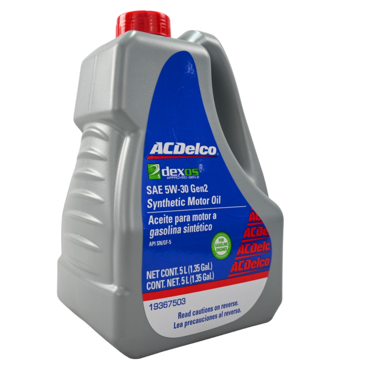 Aceite sintético para gasolina 5w 30 Dexos ACDelco original