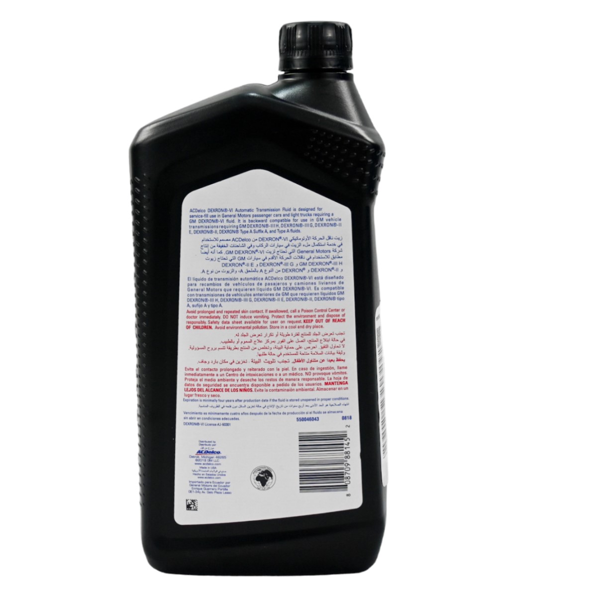 Aceite para transmisión automática ACDelco original Dexox VI 