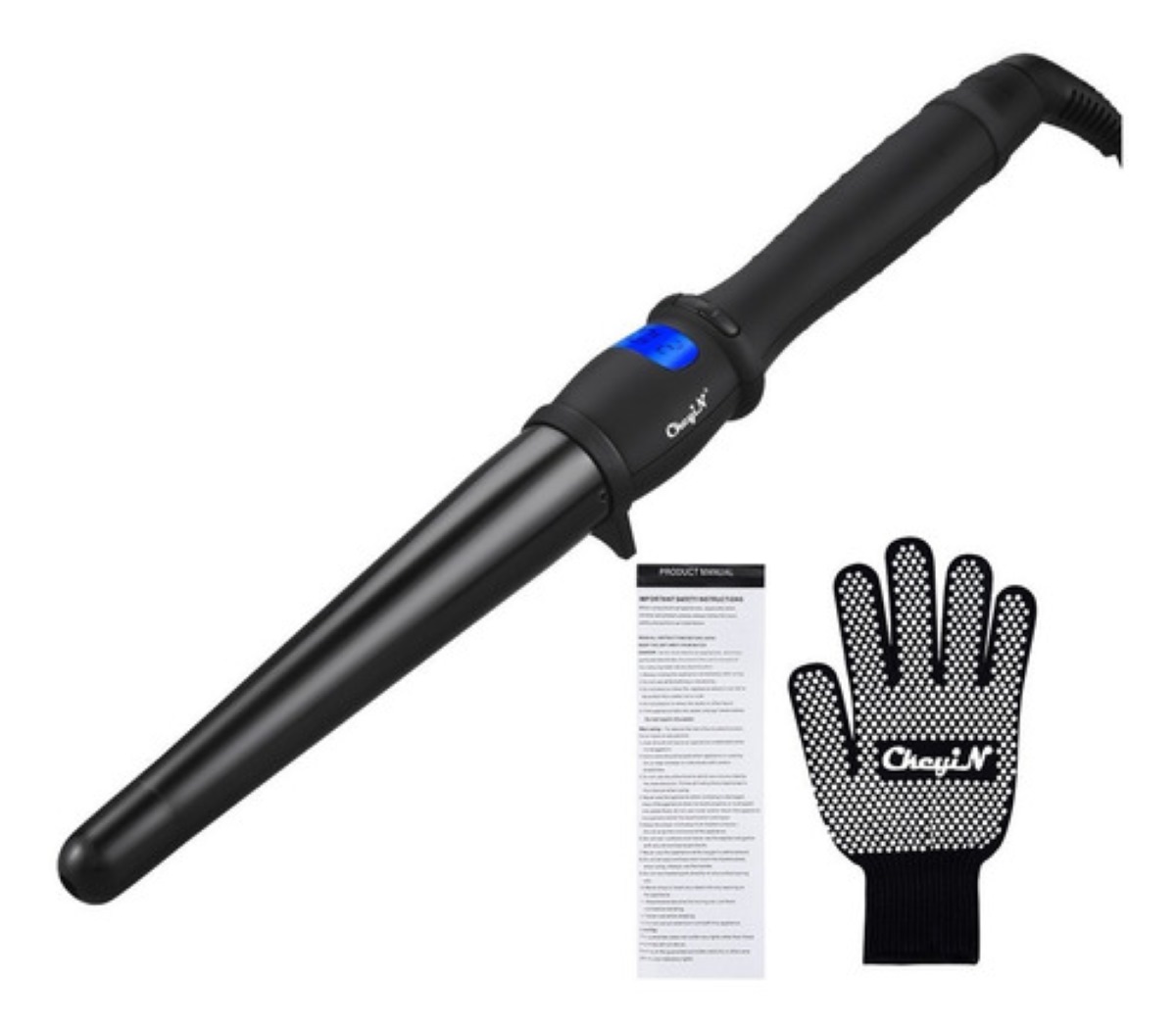 Rizadora Onduladora De Cabello Para Ondas De 25 - 32mm negro