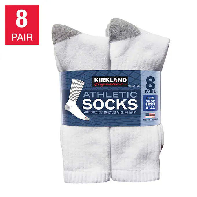 Calcetas Kirkland paquete de 8 pares 