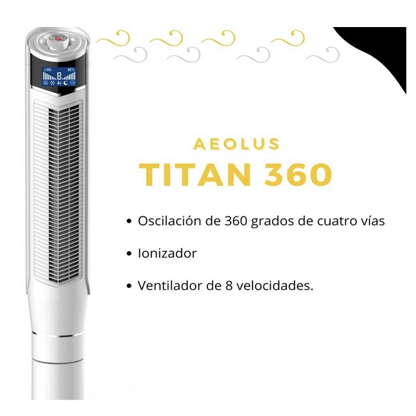 Ventilador Aeolus de Torre