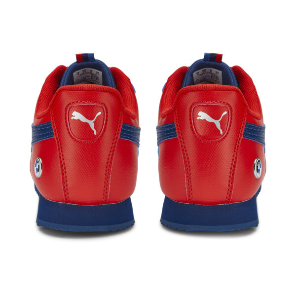 Tenis Puma Roma BMW Azul Rojo de Caballero Original