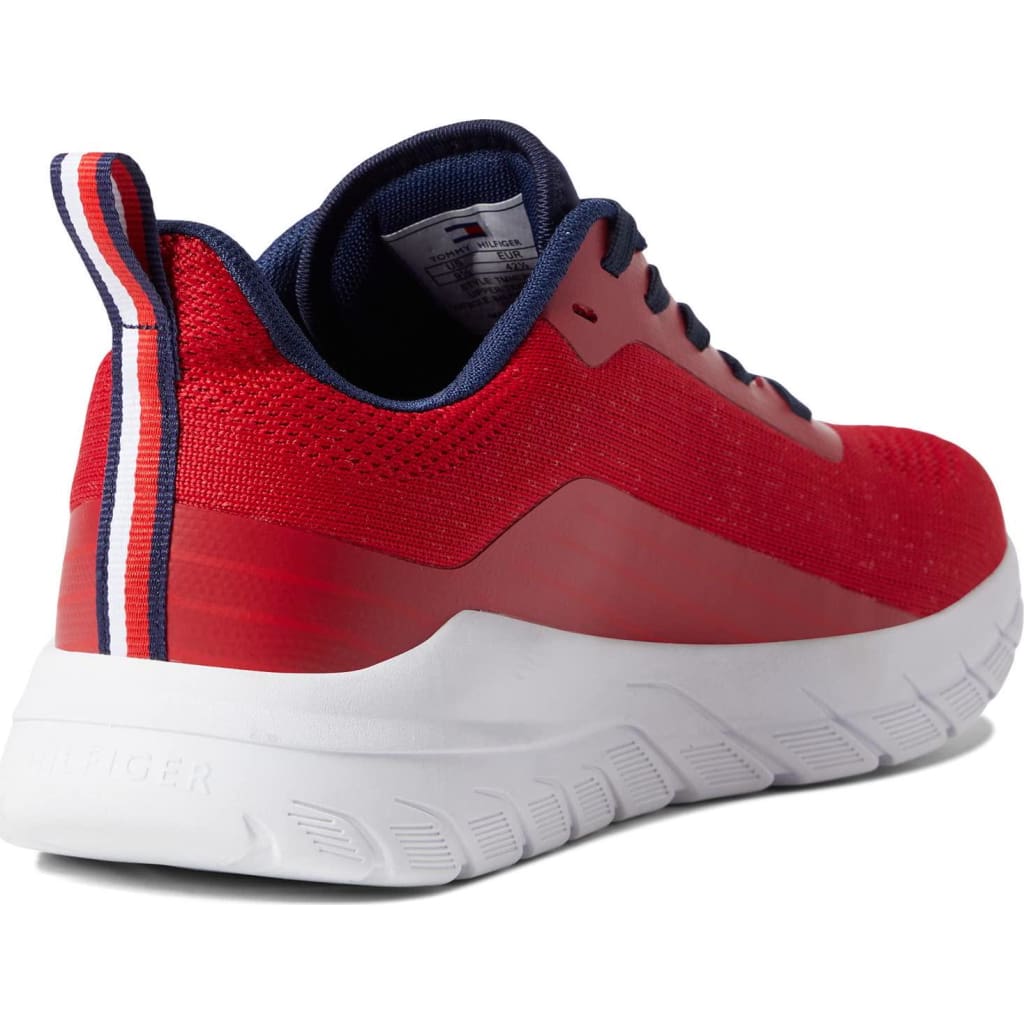 Tenis Tommy Hilfiger Nephi Rojo de Caballero Original