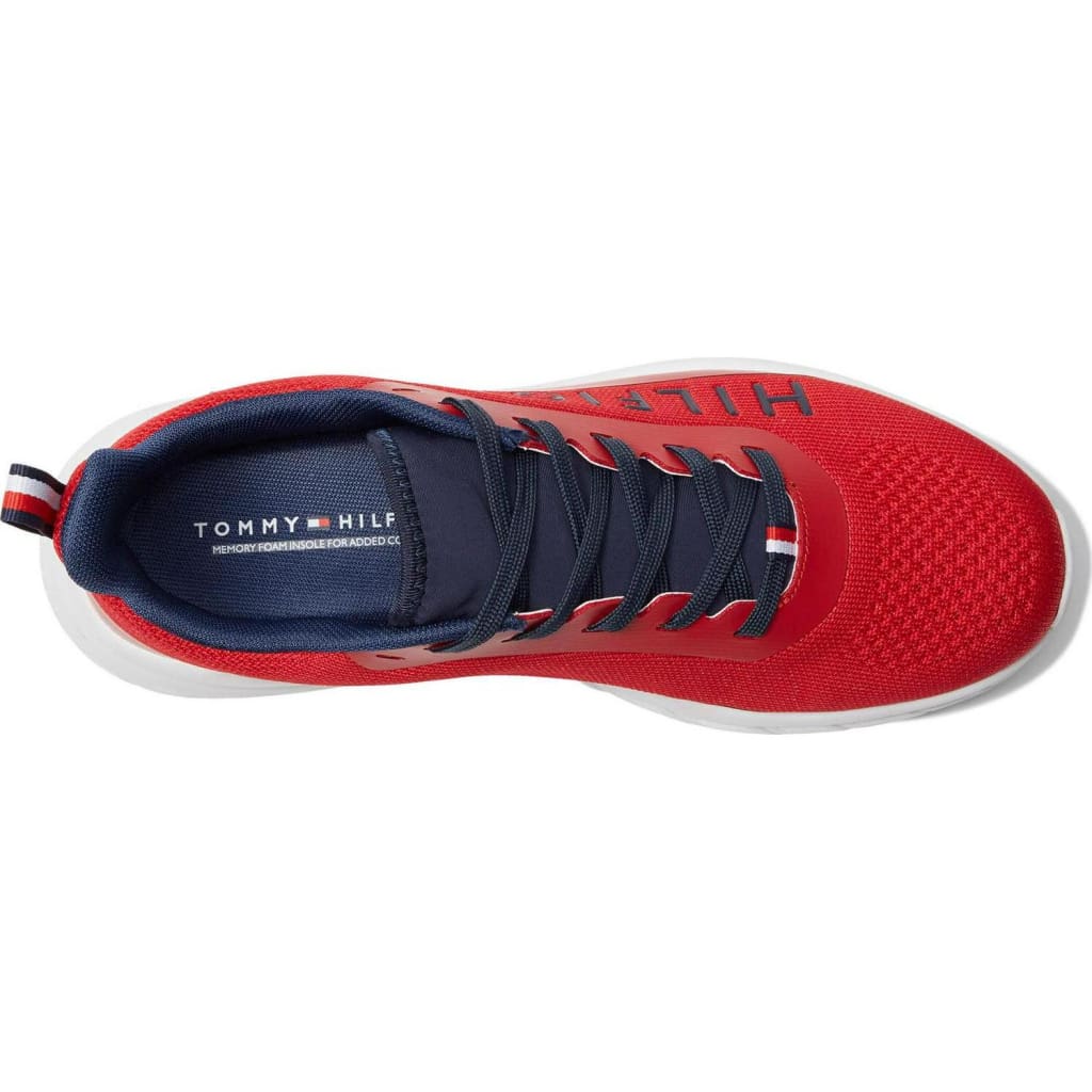 Tenis Tommy Hilfiger Nephi Rojo de Caballero Original