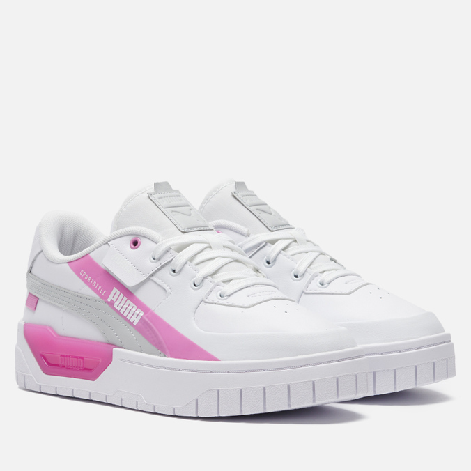 Tenis Puma Cali Dream Blanco Rosa de Dama Original