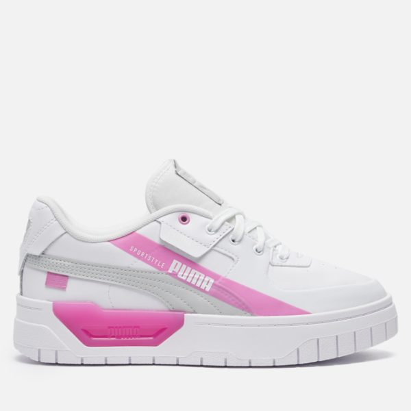 Tenis Puma Cali Dream Blanco Rosa de Dama Original