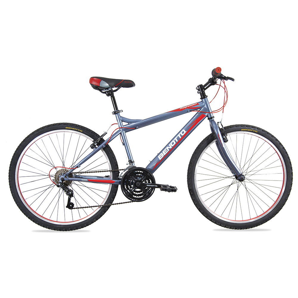 Bicicleta BENOTTO Montaña PROGRESSION R26 Acero 21V. Azul Morado Hombre