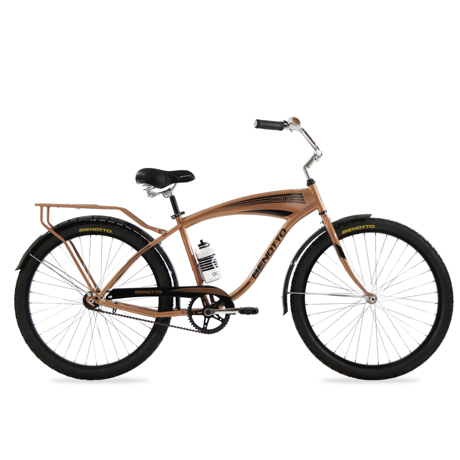 Bicicleta BENOTTO City OCEAN DR R26 Acero 1V. Bronce Hombre