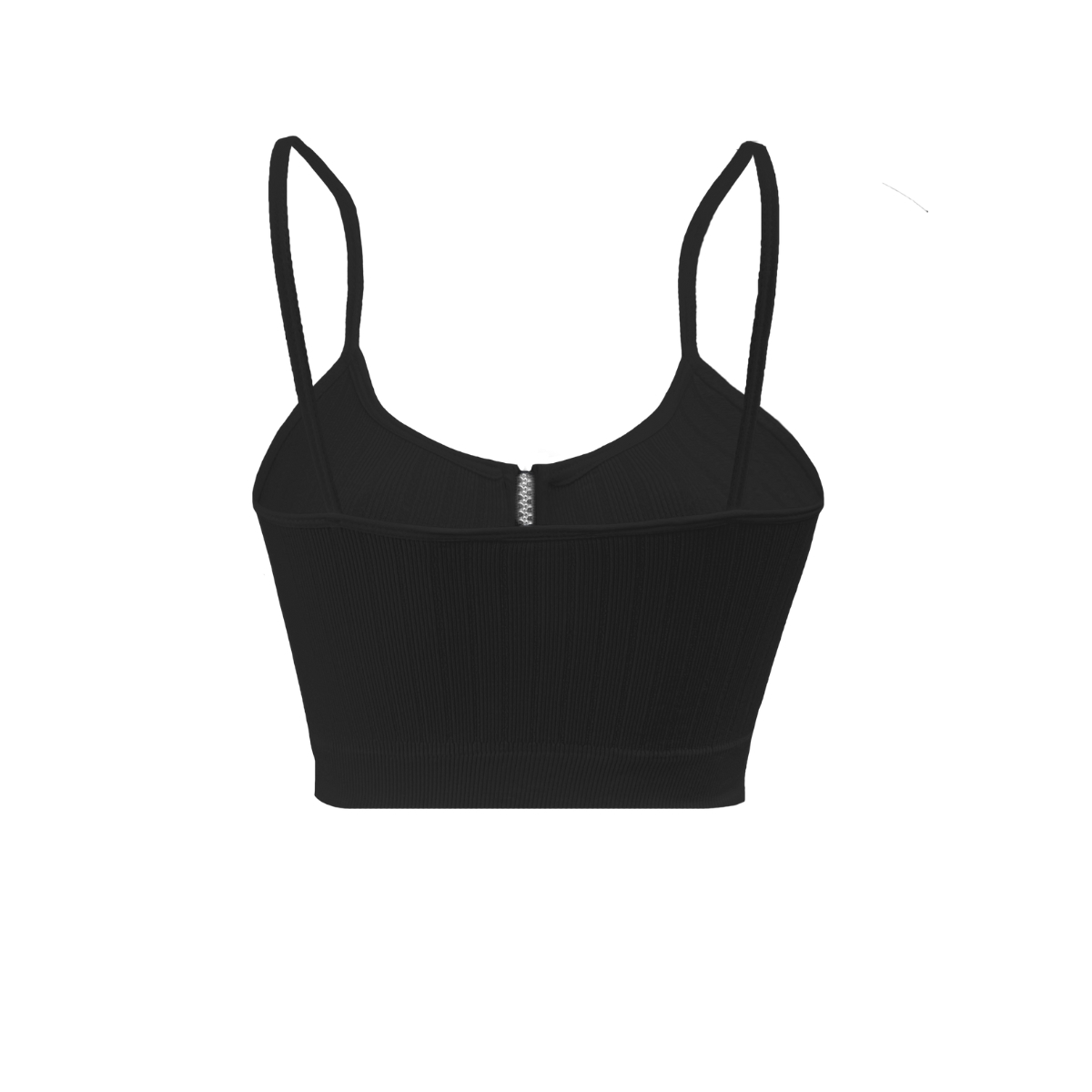 Pack de 2 Crop Top Dama Blusa Bralette Ombliguera De Cierre 