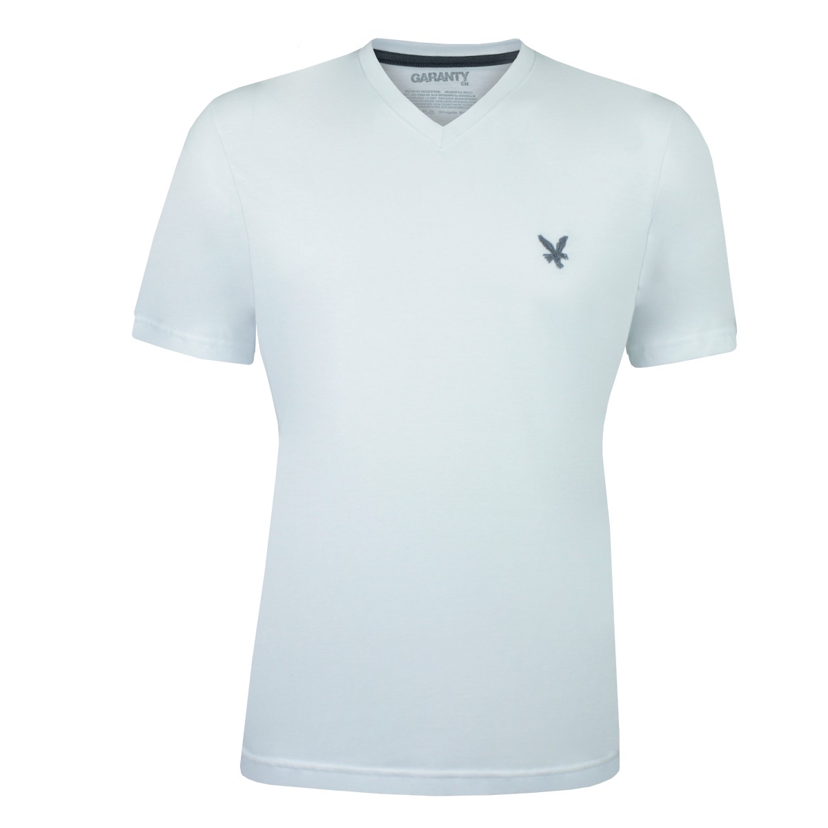 Playera Cuello V Marca Garanty Mod 300