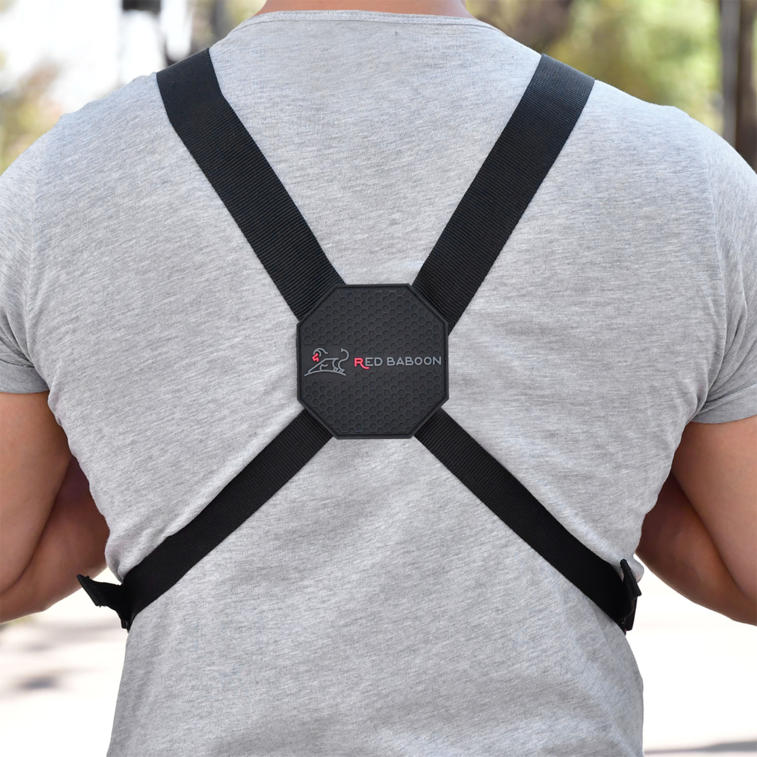 Chest Bag Red Baboon Cuad Múltiples Compartimientos Pechera Tactica para Hombre