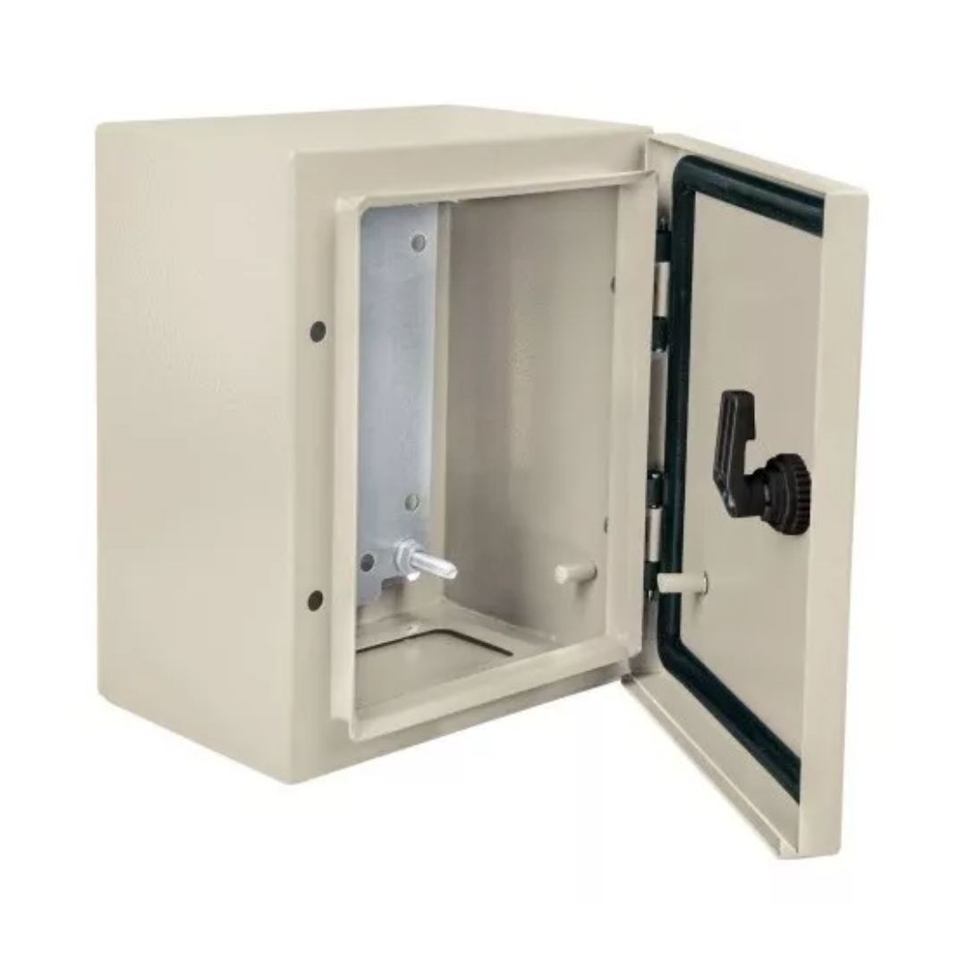 Gabinete Metálico De 25 X 20 Cm Impermeable Ip66